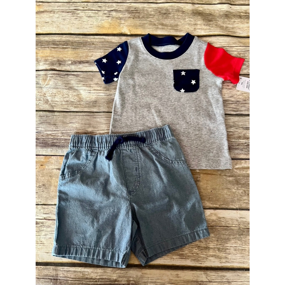 NWT CARTERS BOYS OUTFIT-18 MONTH - Picture 2 of 5